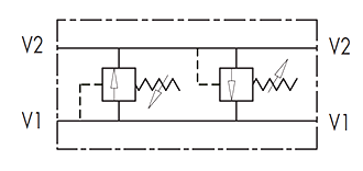 shema preljevnog ventila